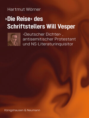 cover image of ›Die Reise  des Schriftstellers Will Vesper